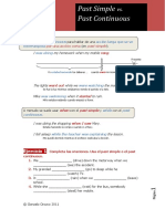 Pastsimple Vs Past Continuous