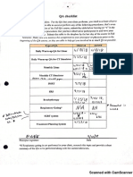 Qa Checklist 9