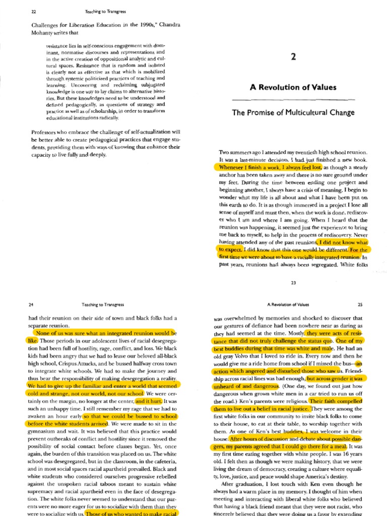 Bell Hooks PDF Patriarchy Family