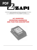 Zapi Controller Codes | PDF | Electric Motor | Capacitor