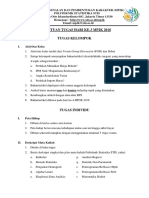 Ketentuan Tugas Hari Ke-3 Mp2k 2018