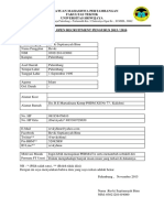 Formulir Pendaftaran Permata Ft Unsri