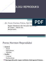 Endokrinologi Reproduksi Wanita: Dr. Iwan Darma Putra, Spog (K)