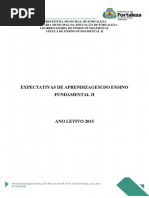 Expectativas de Aprendizagem - 6 Ao 9 Ano 