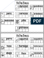 Maravillosas Actividades de Silabas para Primer y Segundo Grado de Primaria PDF