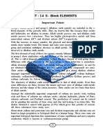 S - Block Elements PDF