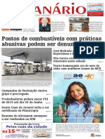 Jornal local destaca festas e eventos da cidade