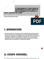 Condiciones Optima de Almacenamiento de Frutas, Hortalizas