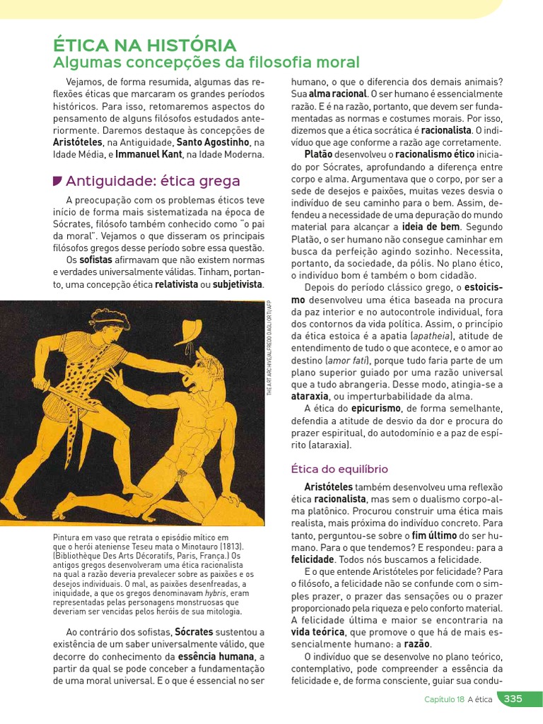 Qual Era A Finalidade Da ética Na Antiguidade