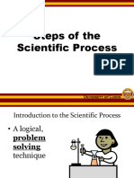 Steps of the Scientific Process