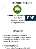 Antineoplastic Agents: Samuel A. Camorongan, RN