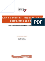 PDF Los 3 Secretos de La Psicologia Laboral