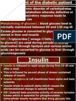 Management of The Diabetic Patient