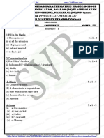 10th English Paper 2 Answer Key For Quarterly Exam 20182 PDF