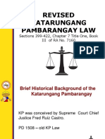 Katarungang Pambarangay Law Summary