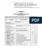 Pengumuman CPNS Cilegon TH 2018 PDF