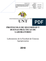 Protocolo de Seguridad en Laboratorio Fac CC Agrop