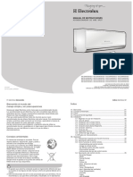 Manual Split Electrolux