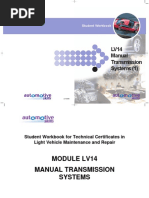 LV14 - Manual Transmission Systems (1) - Issue 1 PDF