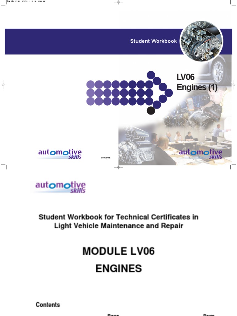 LV06 - Engines - Issue 1 PDF | PDF | Internal Combustion Engine ...
