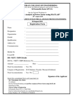 Application Form Matlab