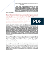 El Derecho de La Mujer Indígena y Los Espacios Que Ha Ocupado en La Sociedad