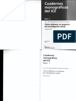 Cómo Elaborar Un Proyecto de Investigación Social PDF