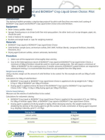 Pilot Scale Fertilizer Coating