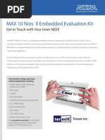 MAX 10 Nios II Embedded Evaluation Kit: Get in Touch With Your Inner NEEK