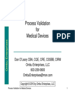 Process Validation For Medical Devices PDF