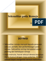 Seksualitas Pada Remaja