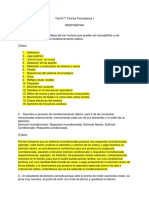 Test N 1 Teorías Psicológicas I Con RESPUESTAS