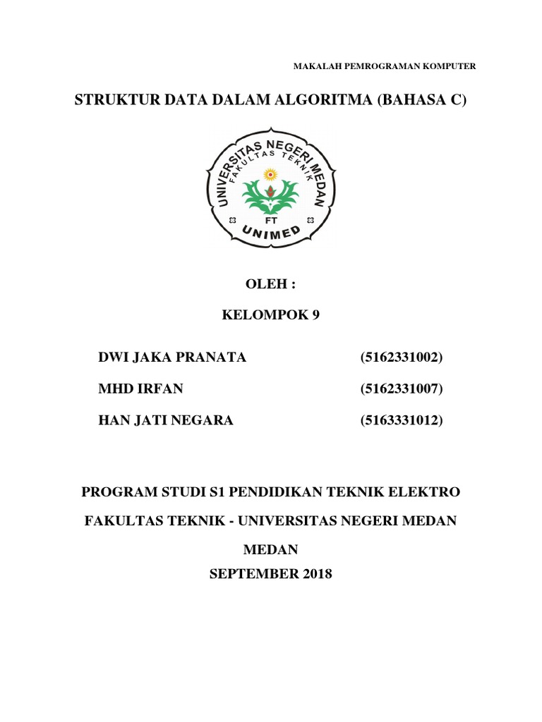 Makalah Pemrograman Komputer Pert. 3 | PDF