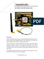 KS0142 Keyestudio SIM900 GSM - GPRS Module Shield PDF