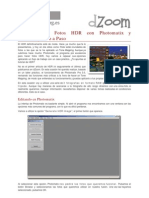 Tutorial para Fotos HDR Con Photomatix y Photoshop Paso A Paso