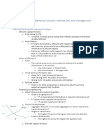 CFA 4 - 6 EMH Anomalies, Fundamental Analysis, Alternatives, and Manager and Investor Sentiment