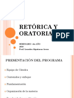 1 Retórica y Oratoria