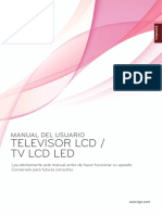 Manual TV LG LED 22LE3300 PDF