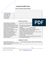 Bulk REO Nationwide Buyer Form