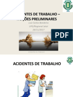 Acidentes de Trabalho