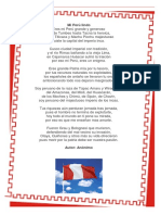 Poesia Fiestas Patrias PERU
