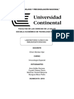 Inmunodeficiencias en El Peru y Huancayo - Universidad Continental Tecnologia Medica de Laboratorio y Anatomia Patologica