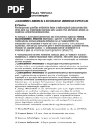 LICENCIAMENTO AMBIENTAL E AUTORIZAÇÕES AMBIENTAIS ESPECÍFICAS.pdf