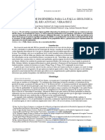 Alternativas de Ingeniería Para La Falla Geologica Del Rio Atoyac Veracruz