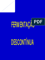 Fermentação Descontínua