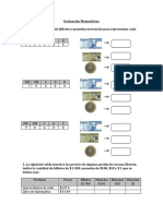 Evaluación Matemáticas