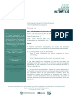 Convocatoria Xxix Olimpiada Universitaria de Matematicas