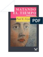 Feyerabend Paul - Matando El Tiempo.pdf