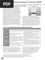 What Is The Common European Framework (CEFR) ?: Face2face