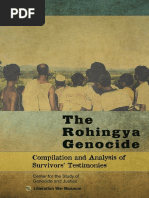 The Rohingya Genocide - Compilation and Analysis of Survivors' Testimonies